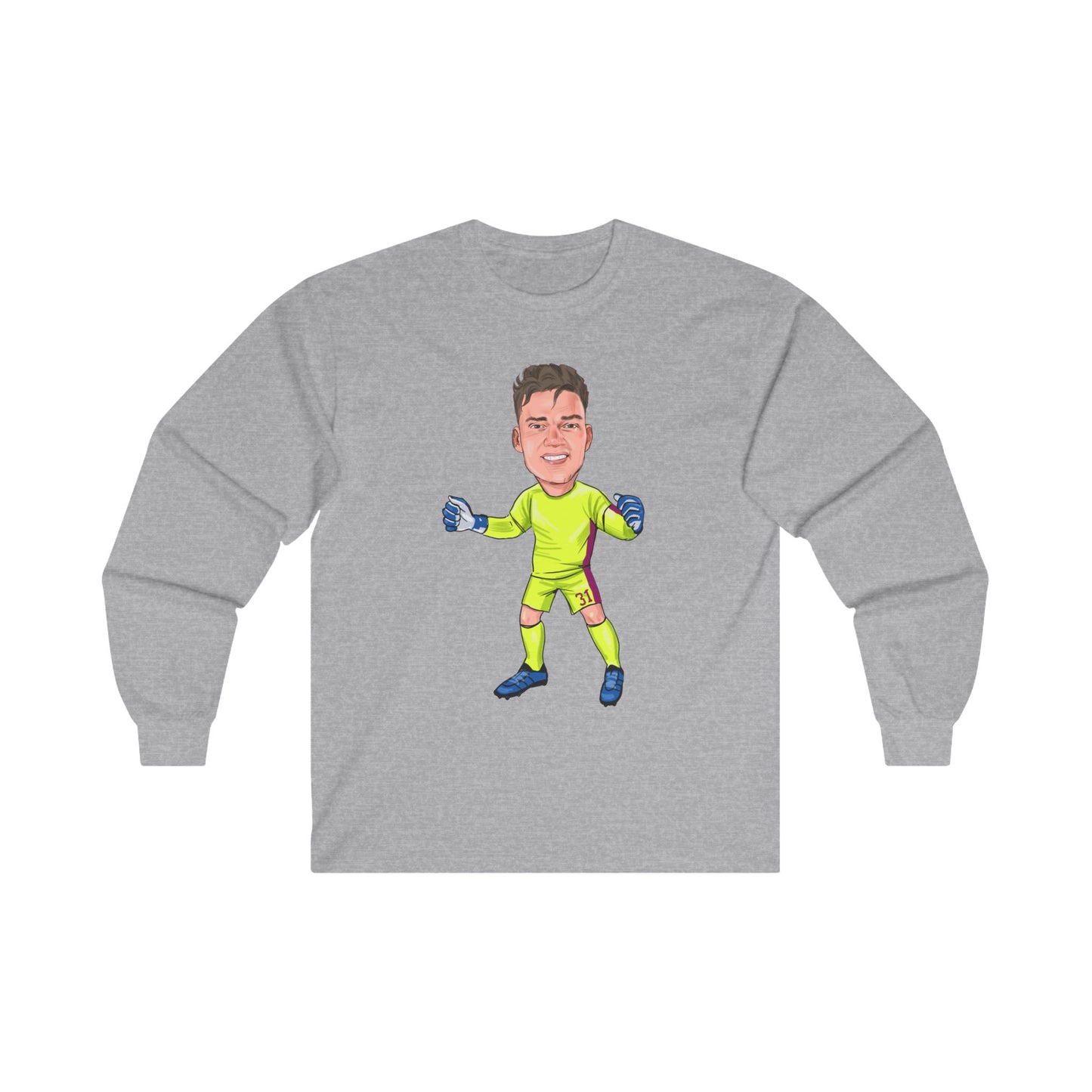 Ederson - Manchester City - Long Sleeve T-Shirt