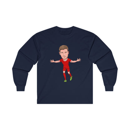 Steven Gerrard - Liverpool - Long Sleeve T-Shirt