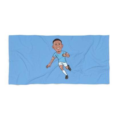 Savinho - Manchester City - Beach Towel