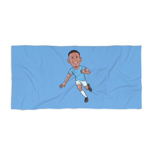 Savinho - Manchester City - Beach Towel