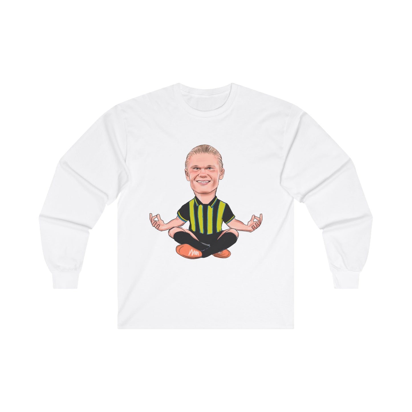 Erling Haaland - Manchester City Away Kit - Long Sleeve T-Shirt