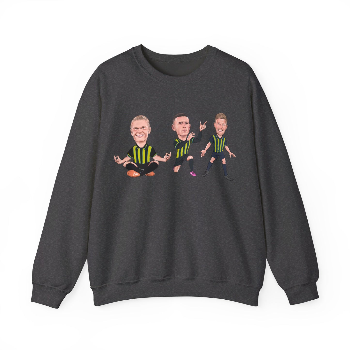 Erling Haaland, Phil Foden & Kevin De Bruyne - Manchester City Away Kit - Sweatshirt