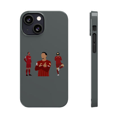 Virgil Van Dijk - Trent Alexander-Arnold - Mo Salah - Liverpool - Phone Case