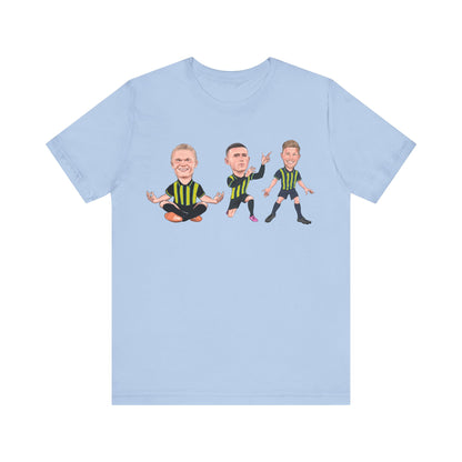 Erling Haaland, Phil Foden & Kevin De Bruyne - Manchester City - T-Shirt