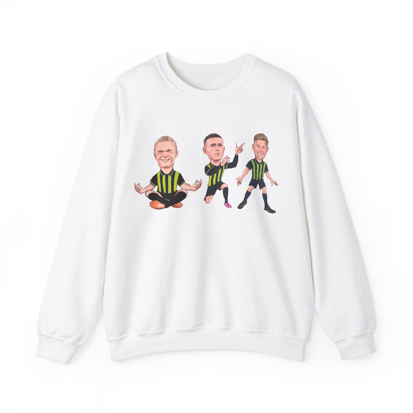 Erling Haaland, Phil Foden & Kevin De Bruyne - Manchester City Away Kit - Sweatshirt