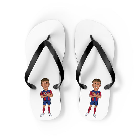 Lamine Yamal - Barcelona - Flip Flops