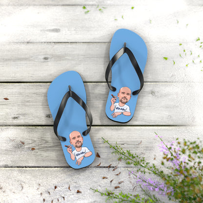 Pep Guardiola - Manchester City - Flip Flops