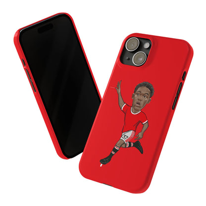 Kobbie Mainoo - Manchester United - Phone Case