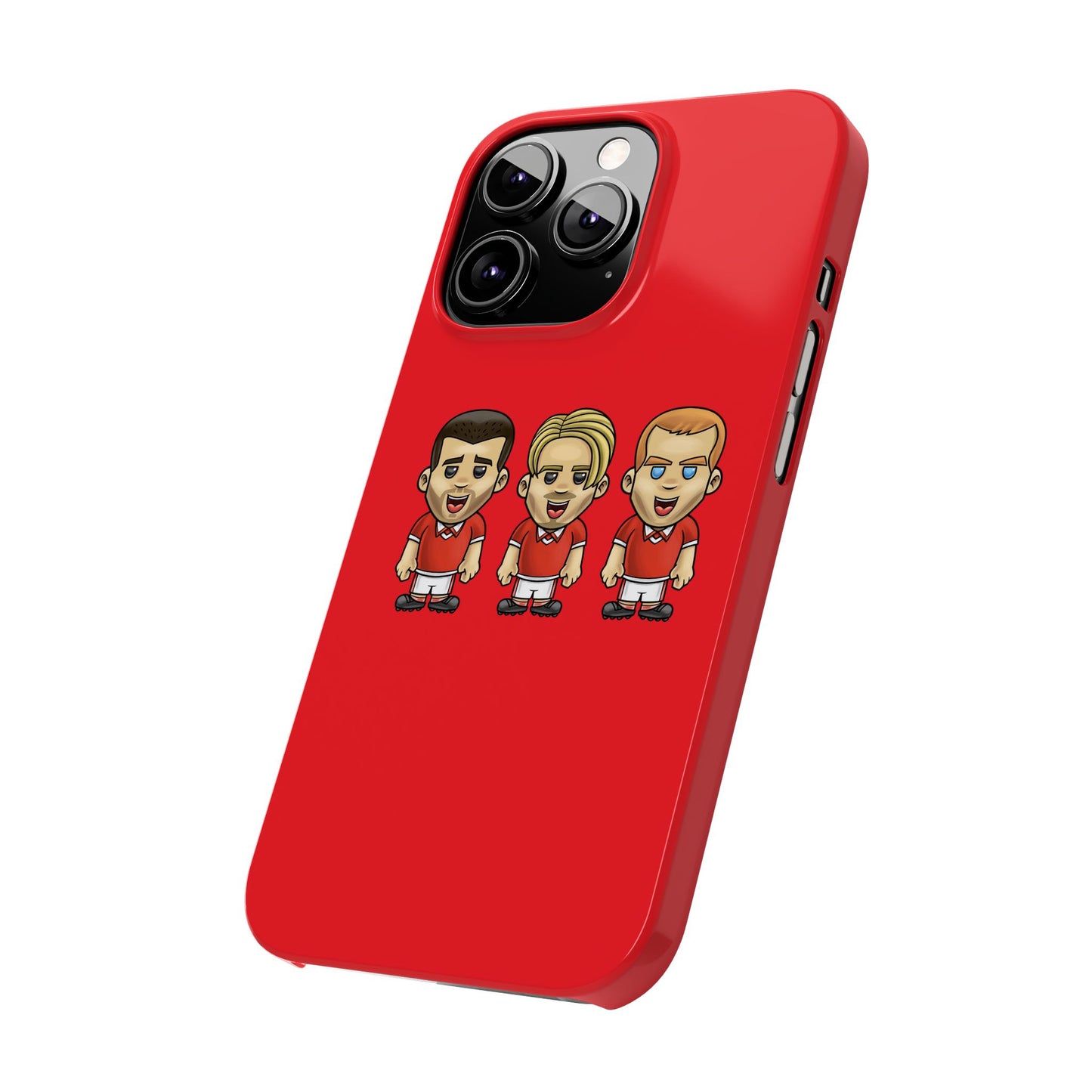 Paul Scholes, Roy Keane & David Beckham - Manchester United - Phone Case