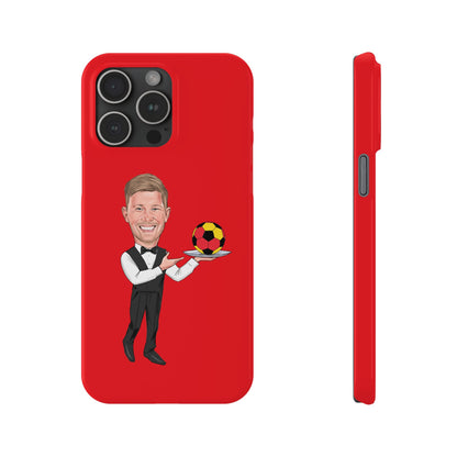 Kevin De Bruyne - Belgium - Served On A Plate - Phone Case