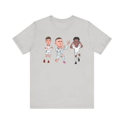 Cole Palmer, Phil Foden & Bukayo Saka - England - T-Shirt