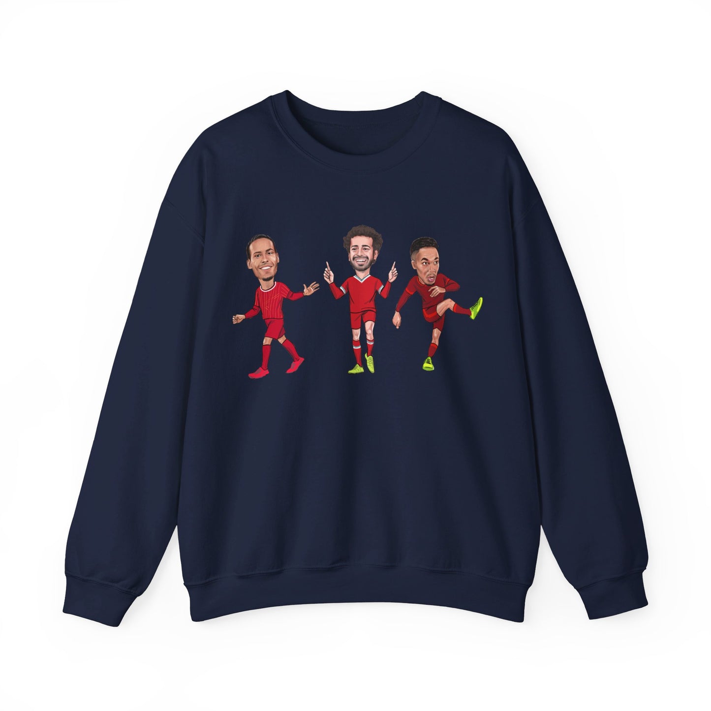 Virgil Van Dijk - Mo Salah - Trent Alexander-Arnold - Liverpool - Sweatshirt