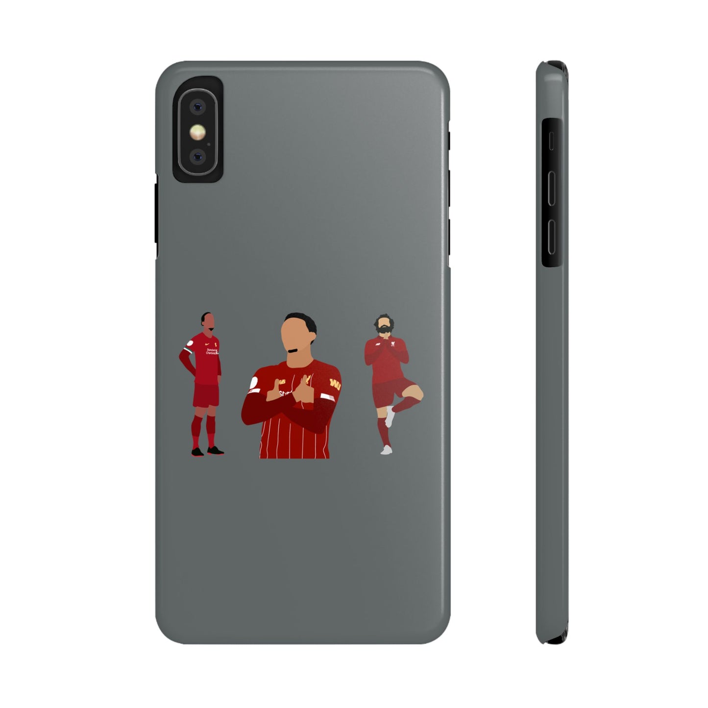 Virgil Van Dijk - Trent Alexander-Arnold - Mo Salah - Liverpool - Phone Case