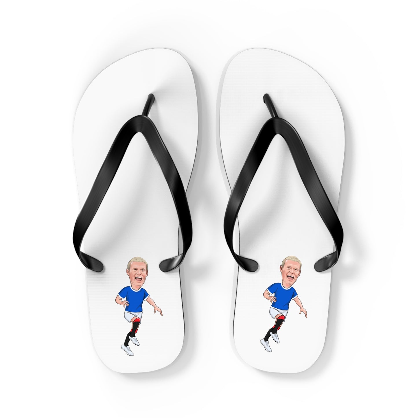 Paul Gascoigne - Rangers - Flip Flops