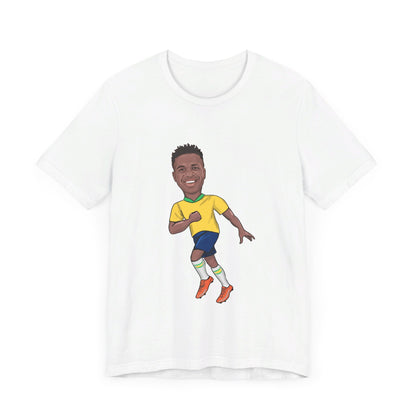 Vini Jr - Brazil - Short Sleeve T-Shirt