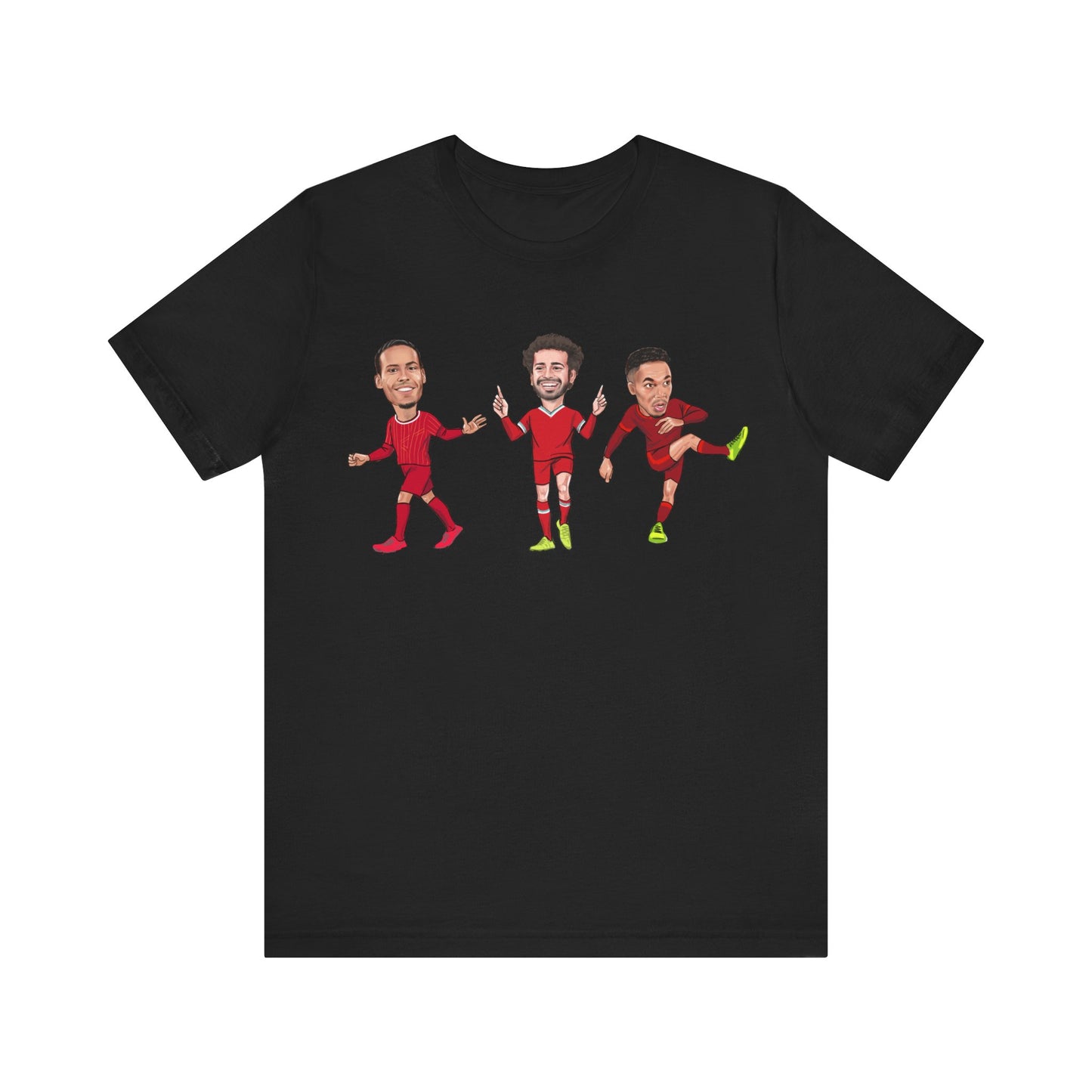 Virgil Van Dijk - Mo Salah - Trent Alexander-Arnold - Liverpool - T-Shirt