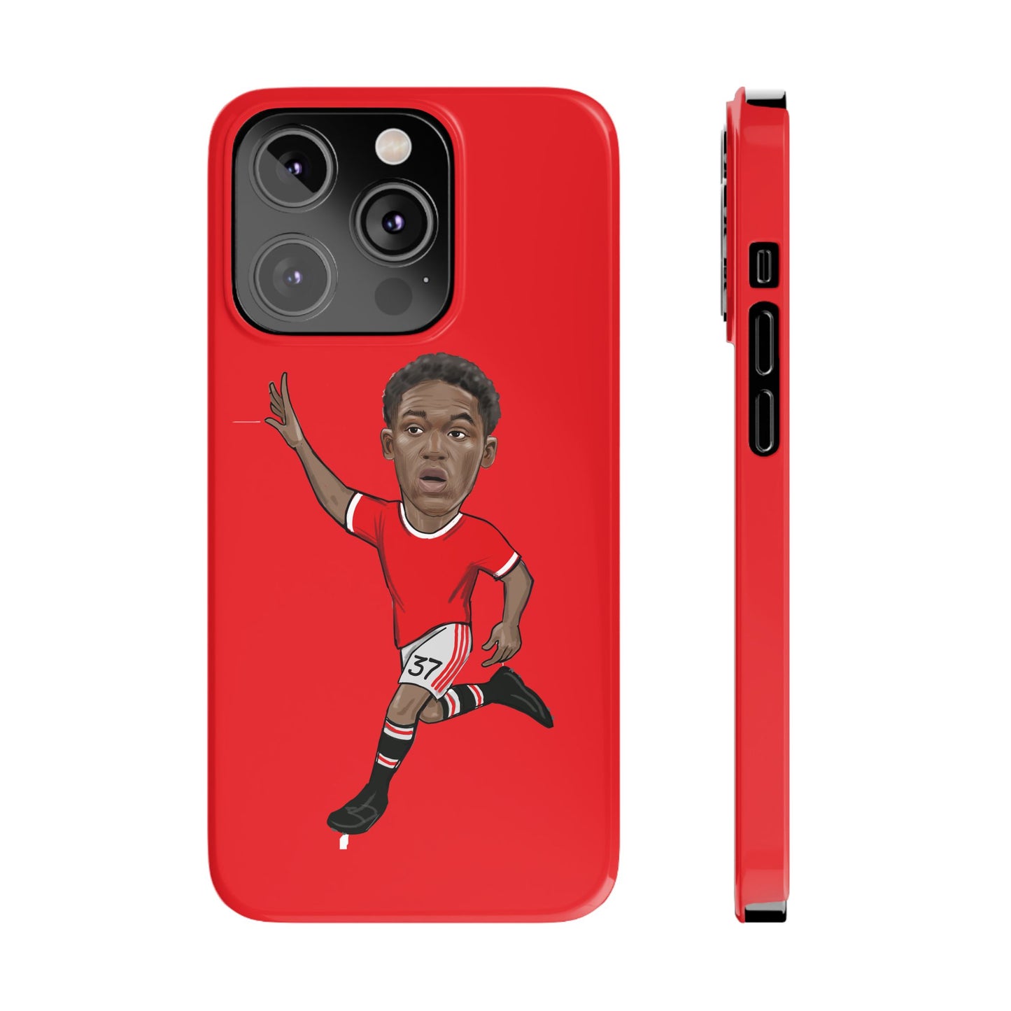 Kobbie Mainoo - Manchester United - Phone Case