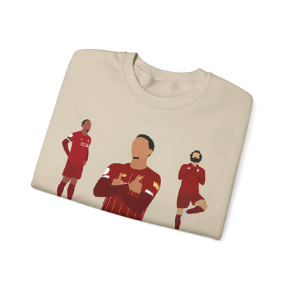 Virgil Van Dijk - Mo Salah - Trent Alexander-Arnold - Liverpool - Sweatshirt