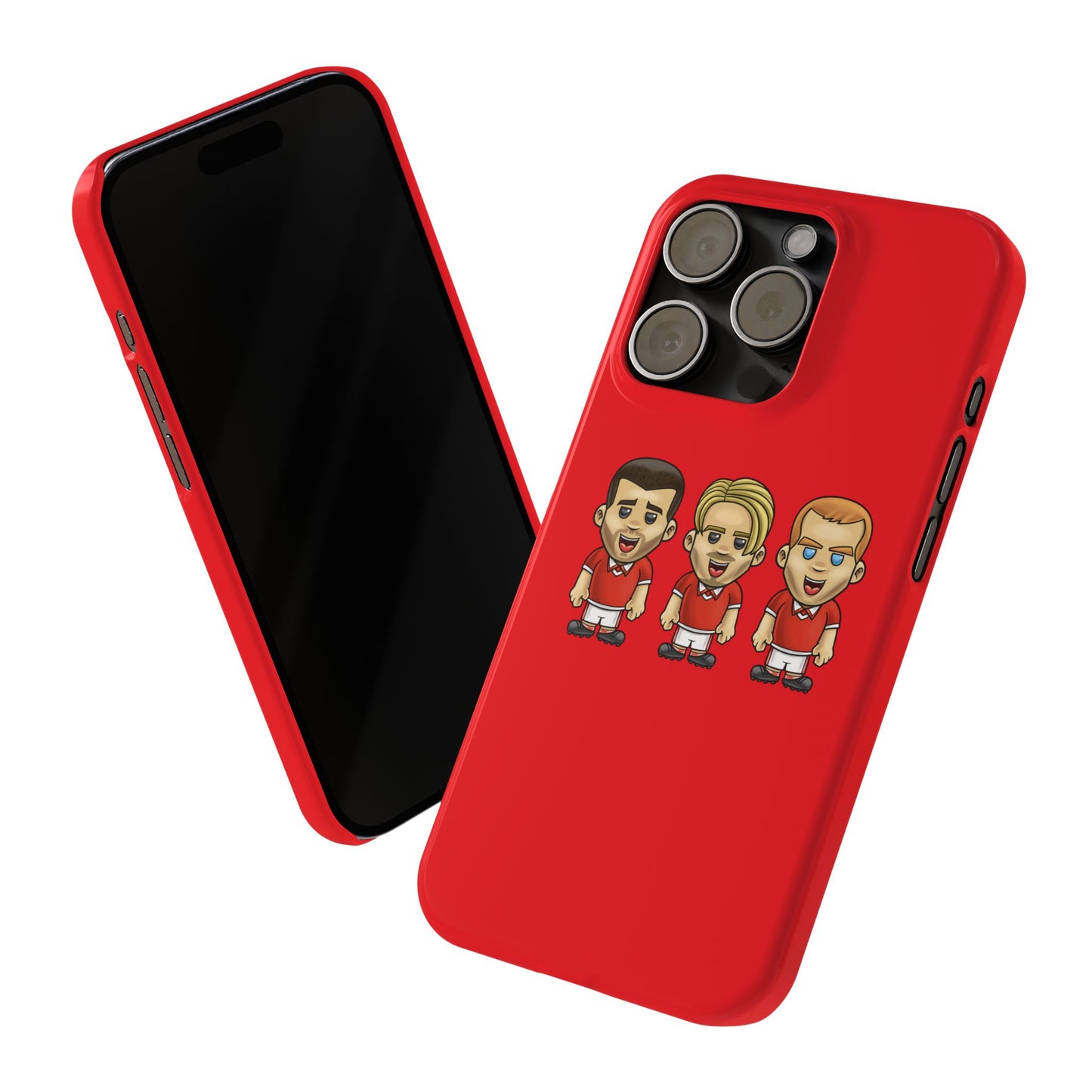 Paul Scholes, Roy Keane & David Beckham - Manchester United - Phone Case