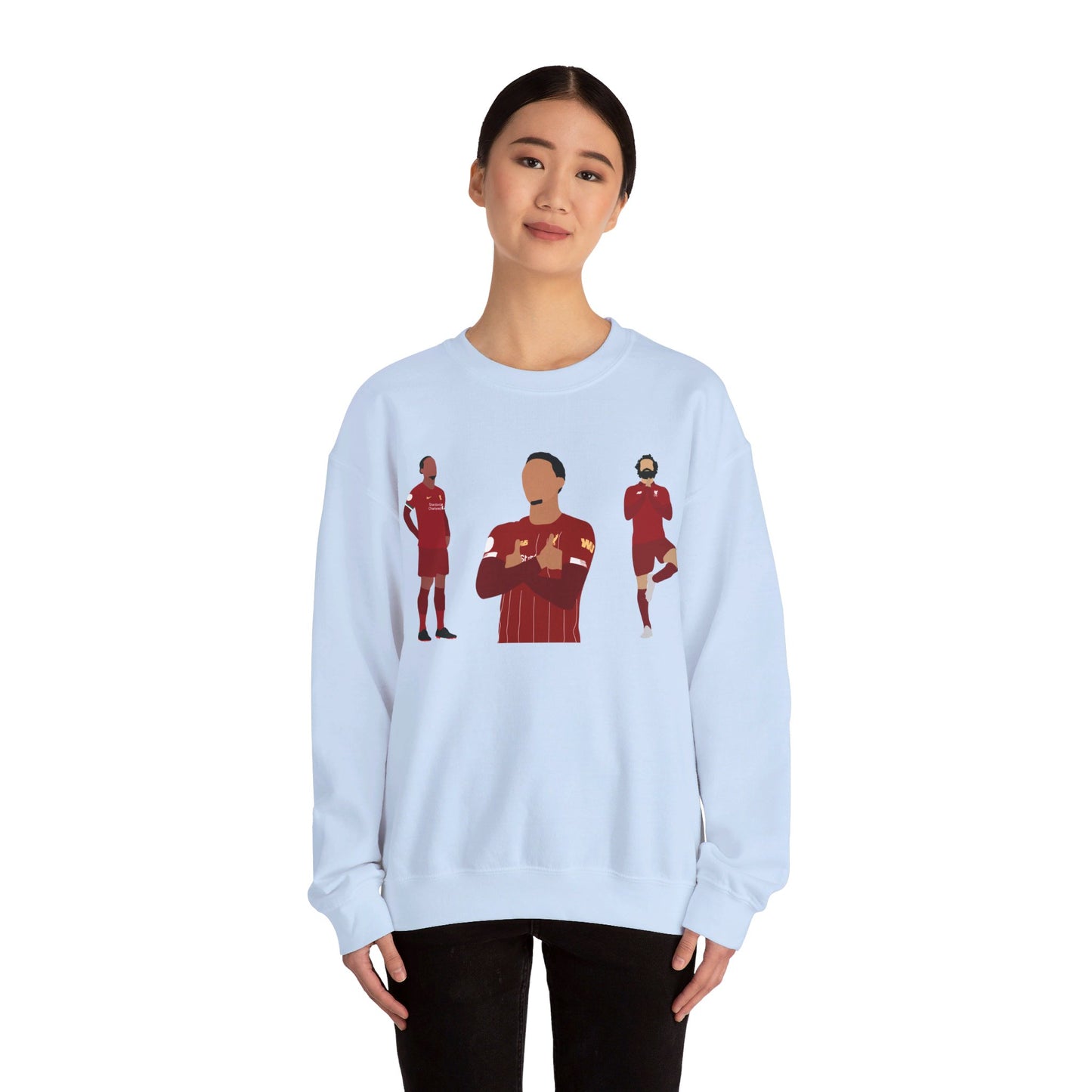 Virgil Van Dijk - Mo Salah - Trent Alexander-Arnold - Liverpool - Sweatshirt