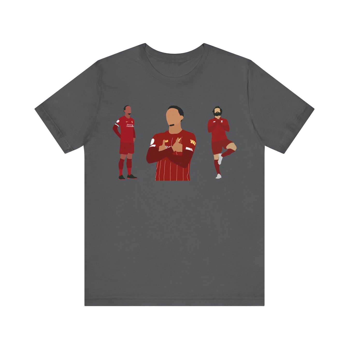 Virgil Van Dijk - Trent Alexander-Arnold - Mo Salah  - Liverpool - T-Shirt