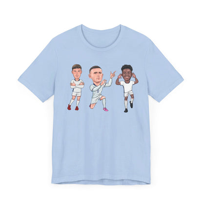 Cole Palmer, Phil Foden & Bukayo Saka - England - T-Shirt