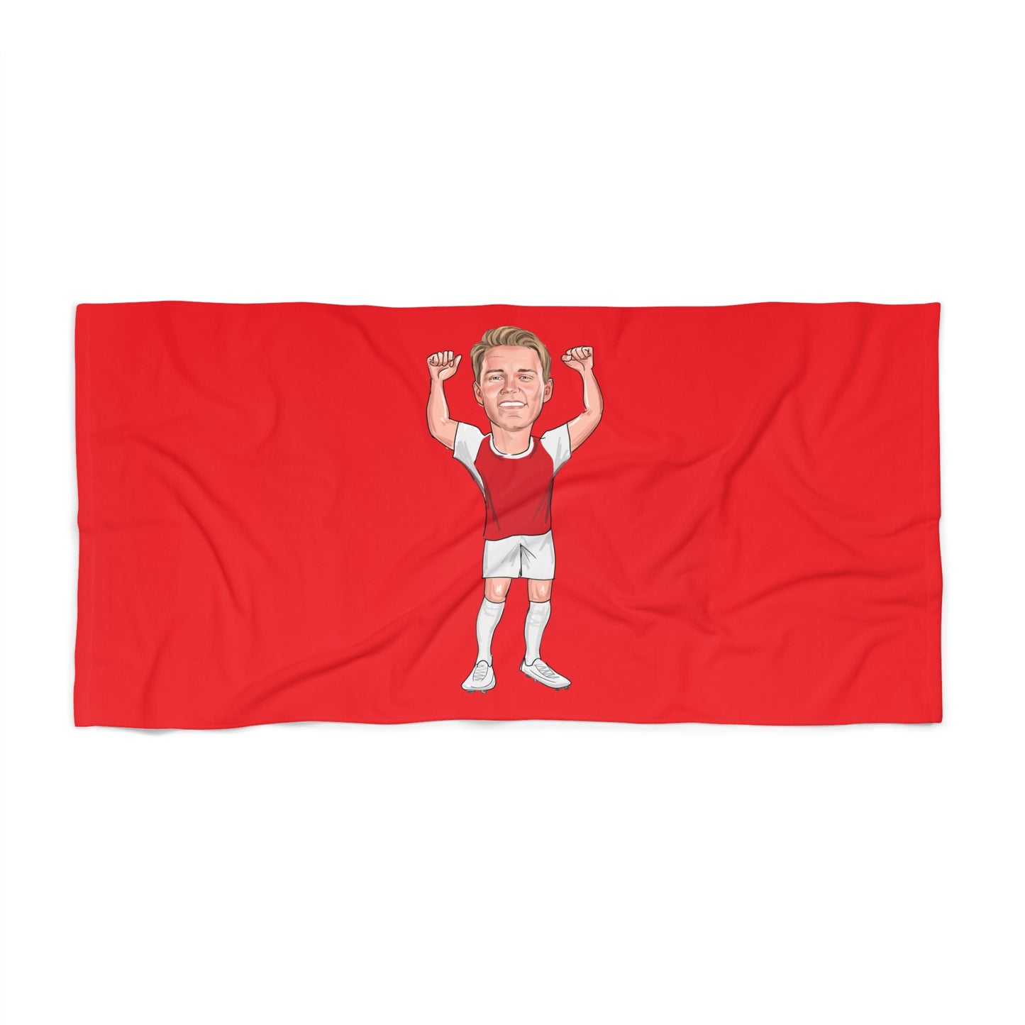 Martin Odegaard - Arsenal Home - Beach Towel