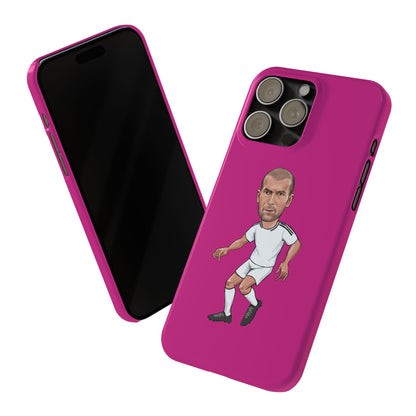 Zinedine Zidane - Real Madrid - Phone Case