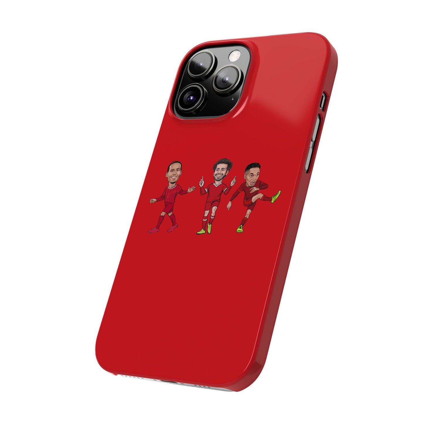 Mo Salah, Virgil Van Dijk & Trent Alexander-Arnold - Liverpool - Phone Case