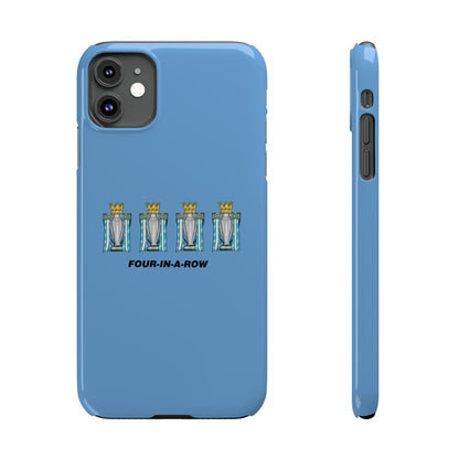 Manchester City - Four In A Row - Phone Case