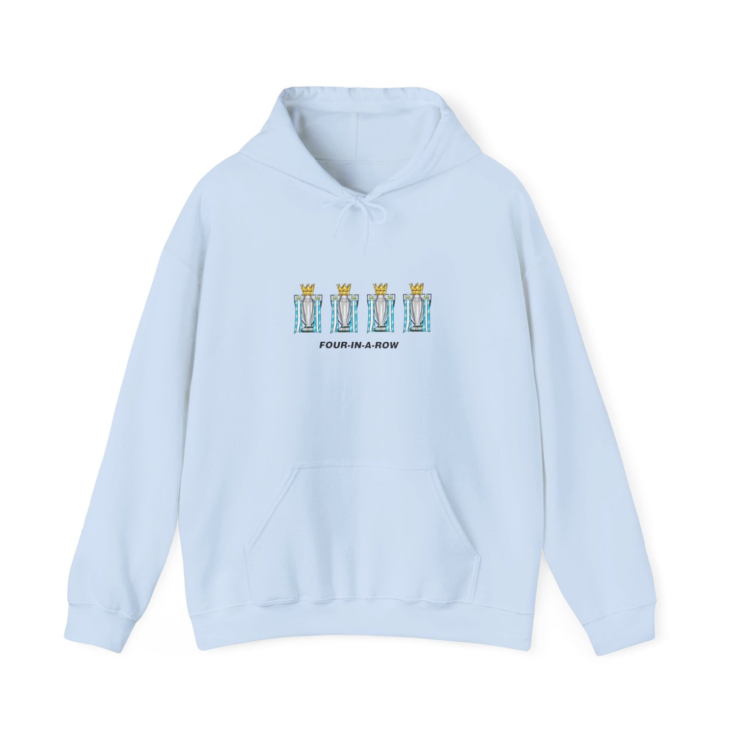 Manchester City - Four-In-A-Row - Hoodie