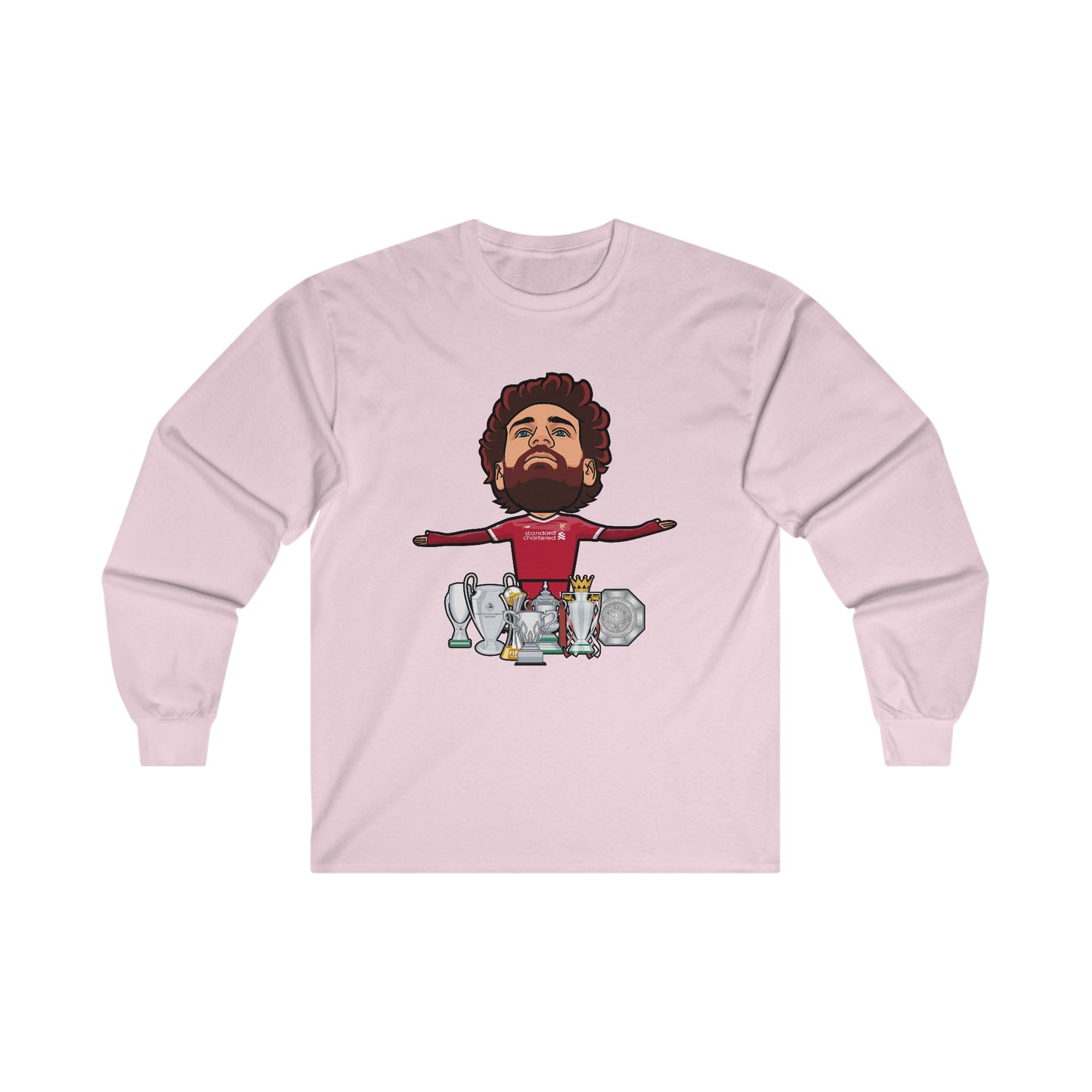 Mo Salah - Liverpool - Long Sleeve T-Shirt