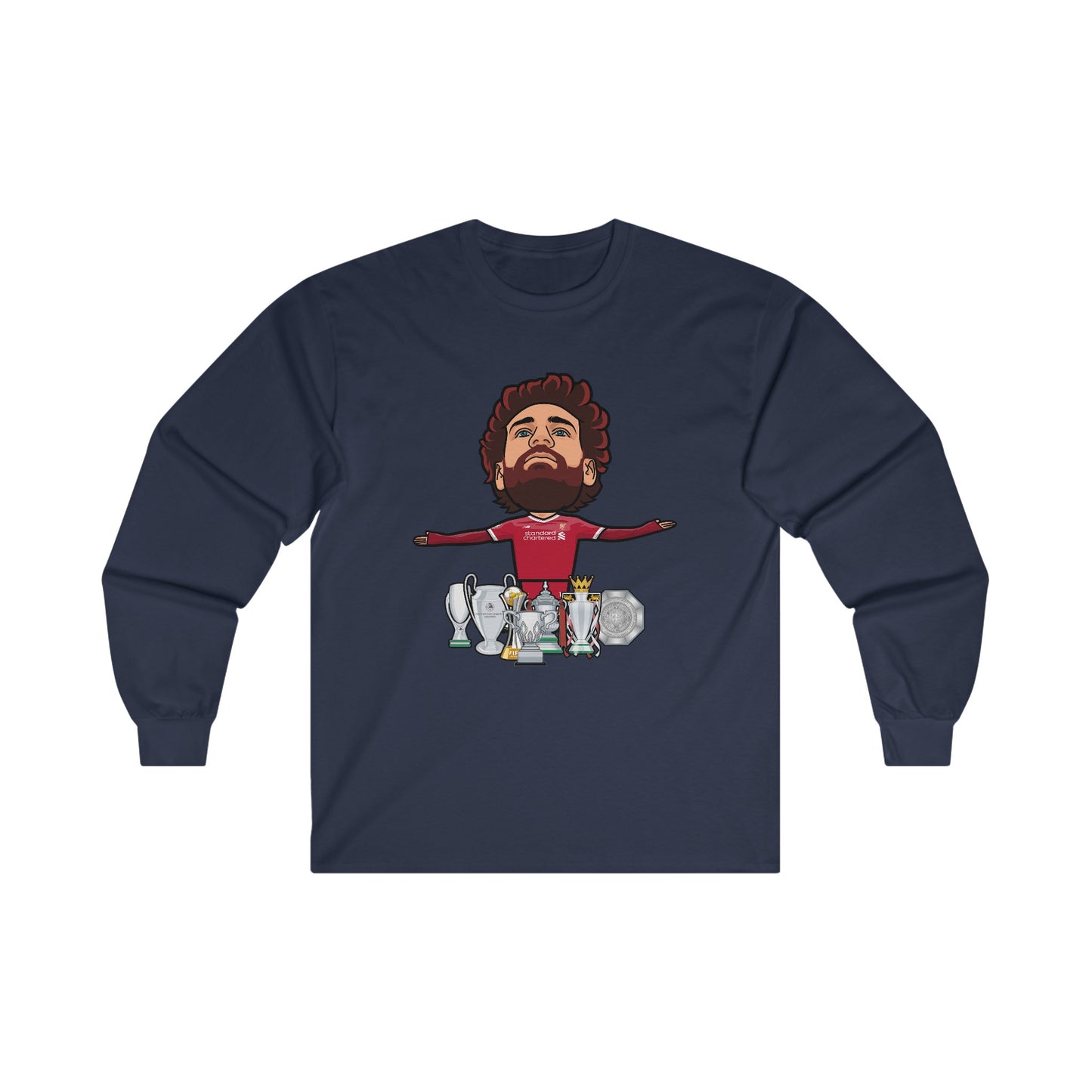 Mo Salah - Liverpool - Long Sleeve T-Shirt