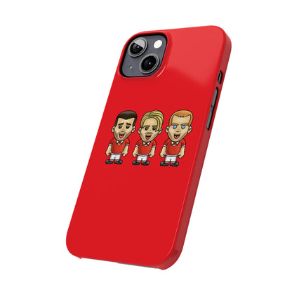 Paul Scholes, Roy Keane & David Beckham - Manchester United - Phone Case