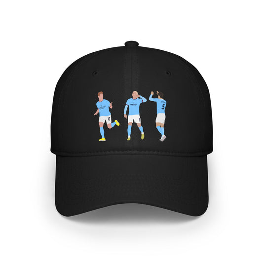 De Bruyne, Haaland & Stones - Manchester City - Baseball Cap