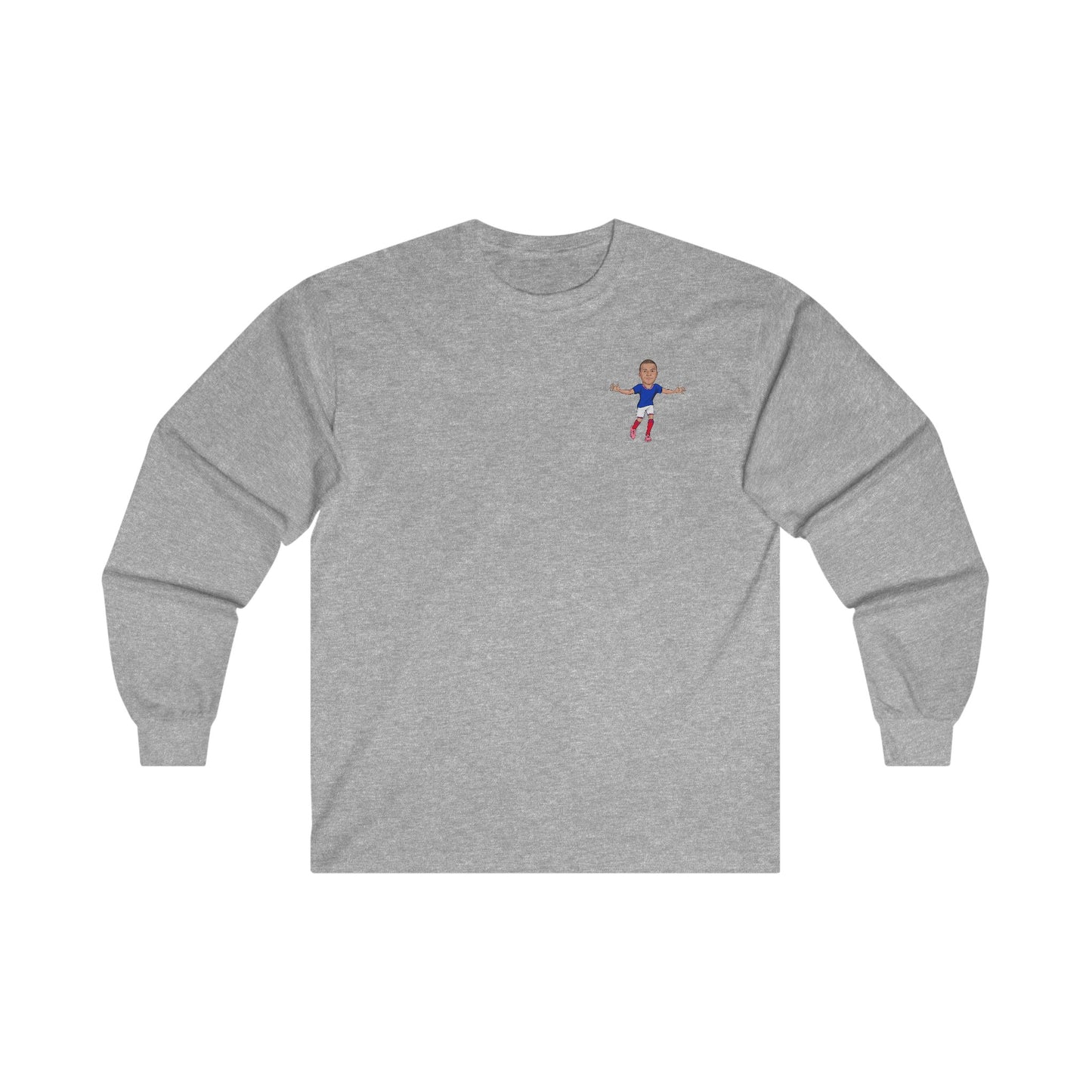 Kylian Mbappe - France - Long Sleeve T-Shirt