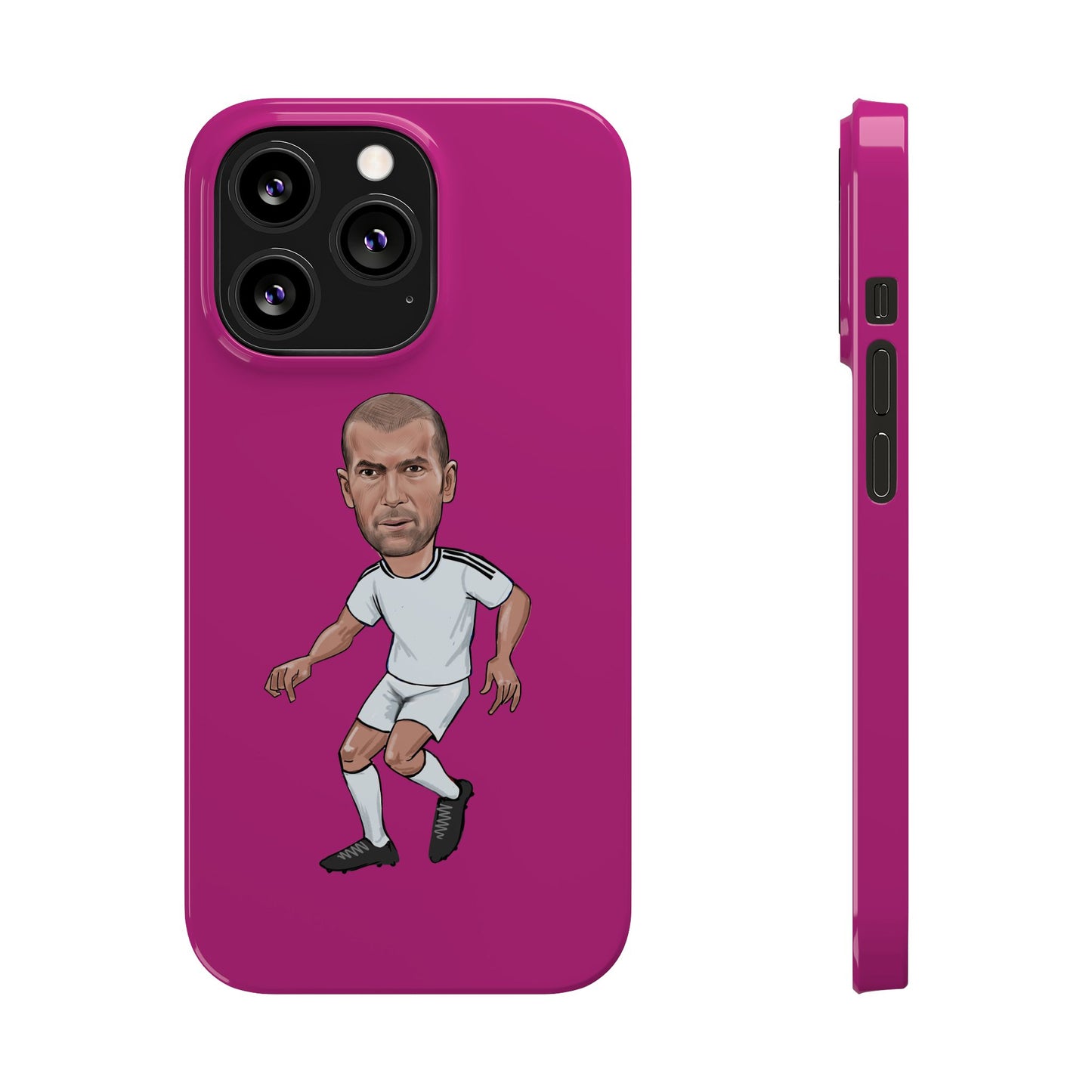 Zinedine Zidane - Real Madrid - Phone Case