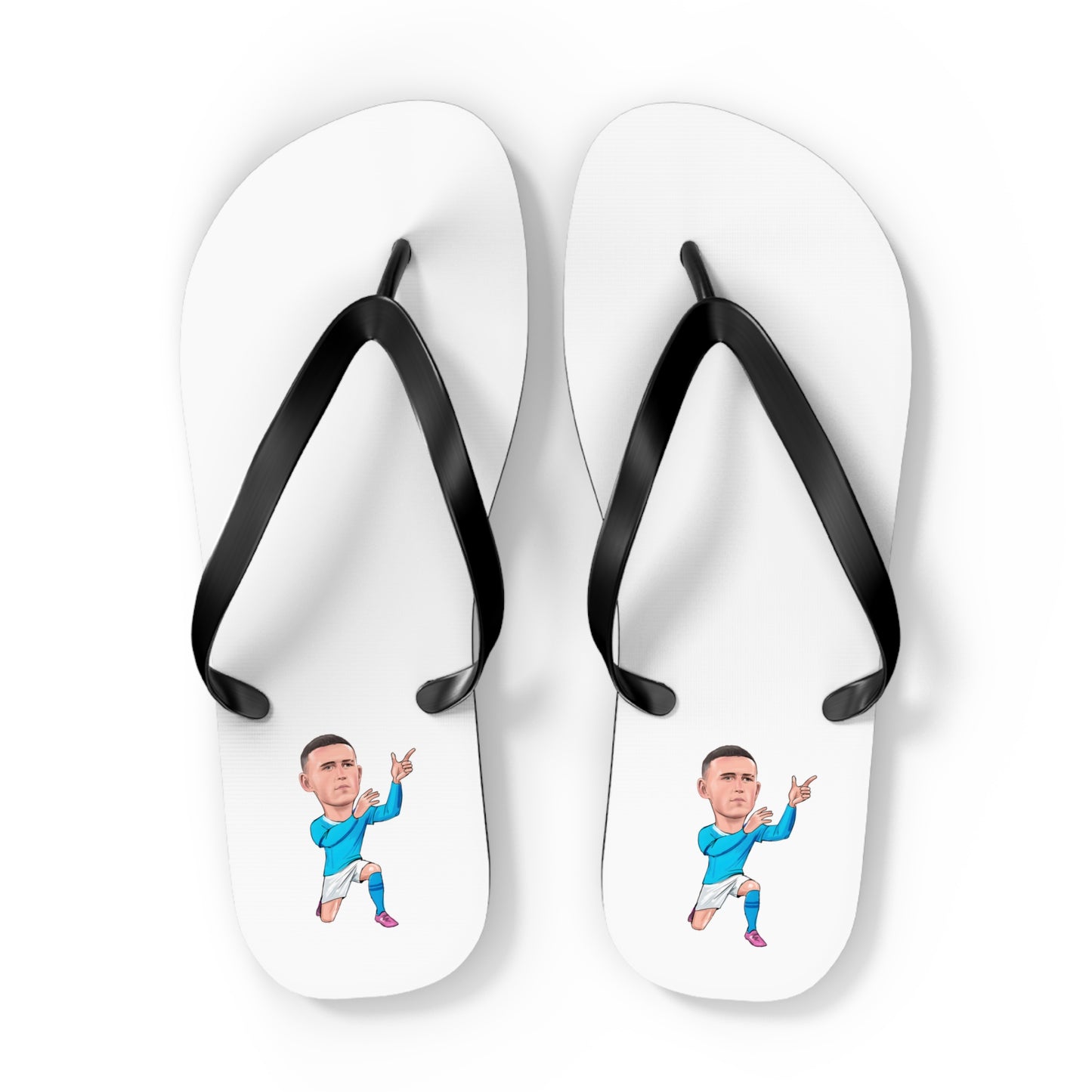 Phil Foden - Manchester City - Flip Flops