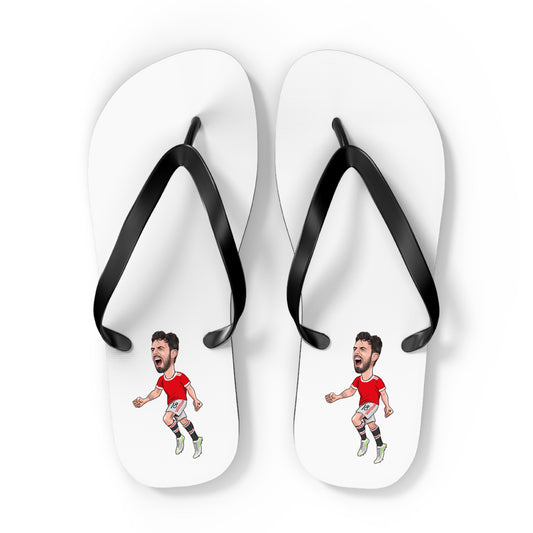 Bruno Fernandes - Manchester United - Flip Flops