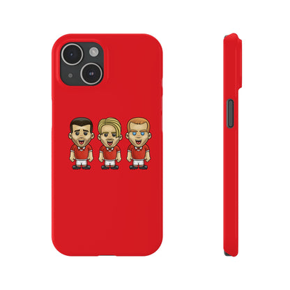 Paul Scholes, Roy Keane & David Beckham - Manchester United - Phone Case