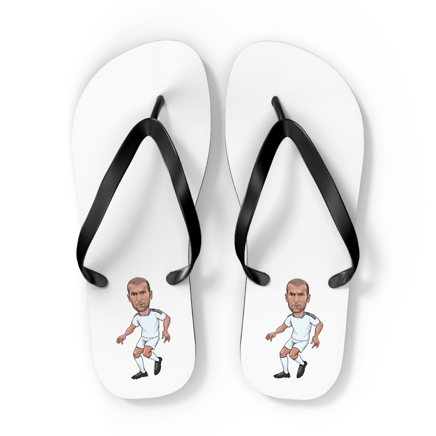 Zinedine Zidane - Real Madrid - Flip Flops