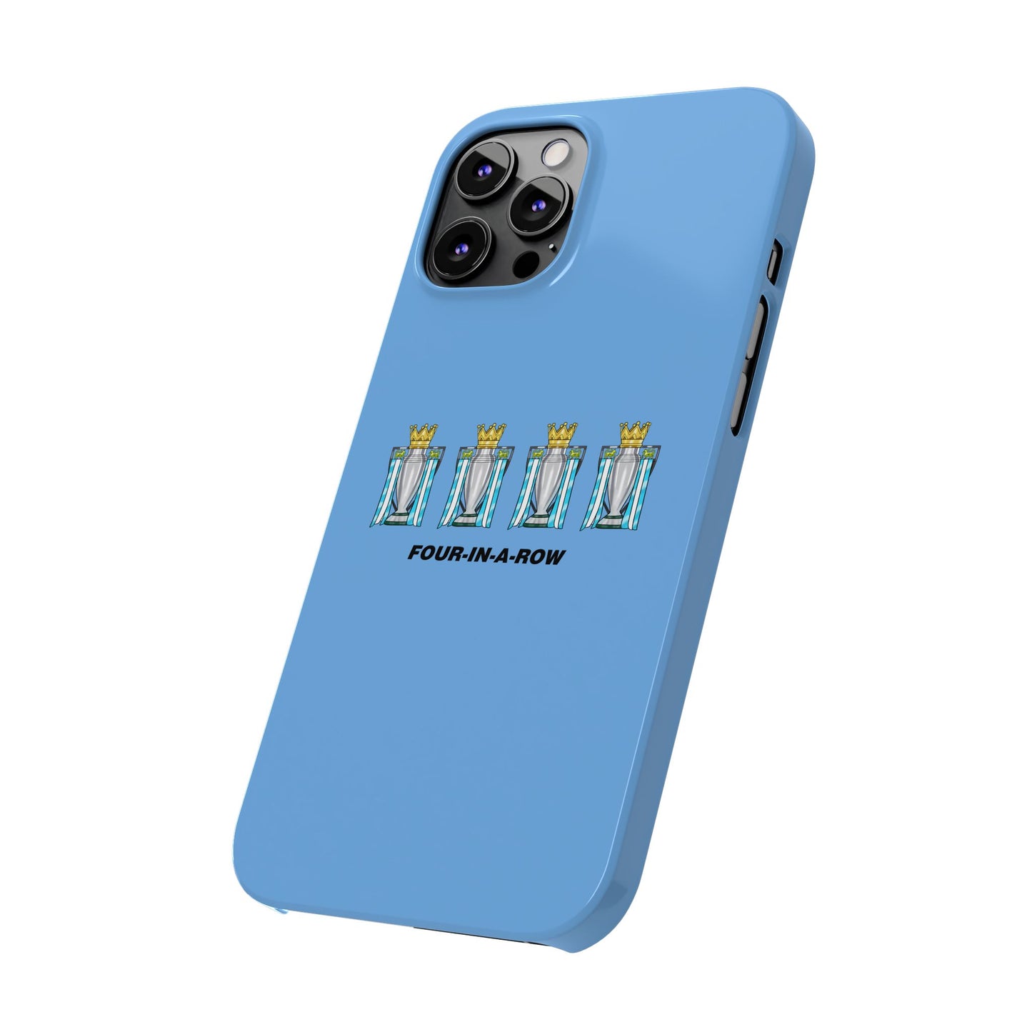 Manchester City - Four In A Row - Phone Case