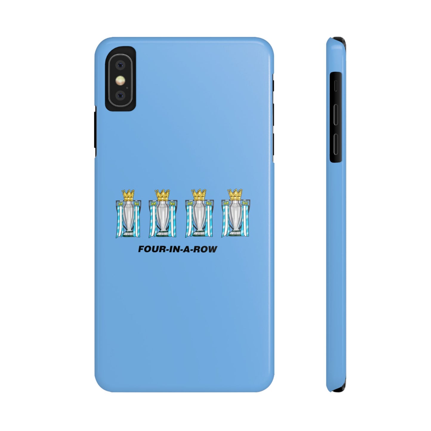 Manchester City - Four In A Row - Phone Case