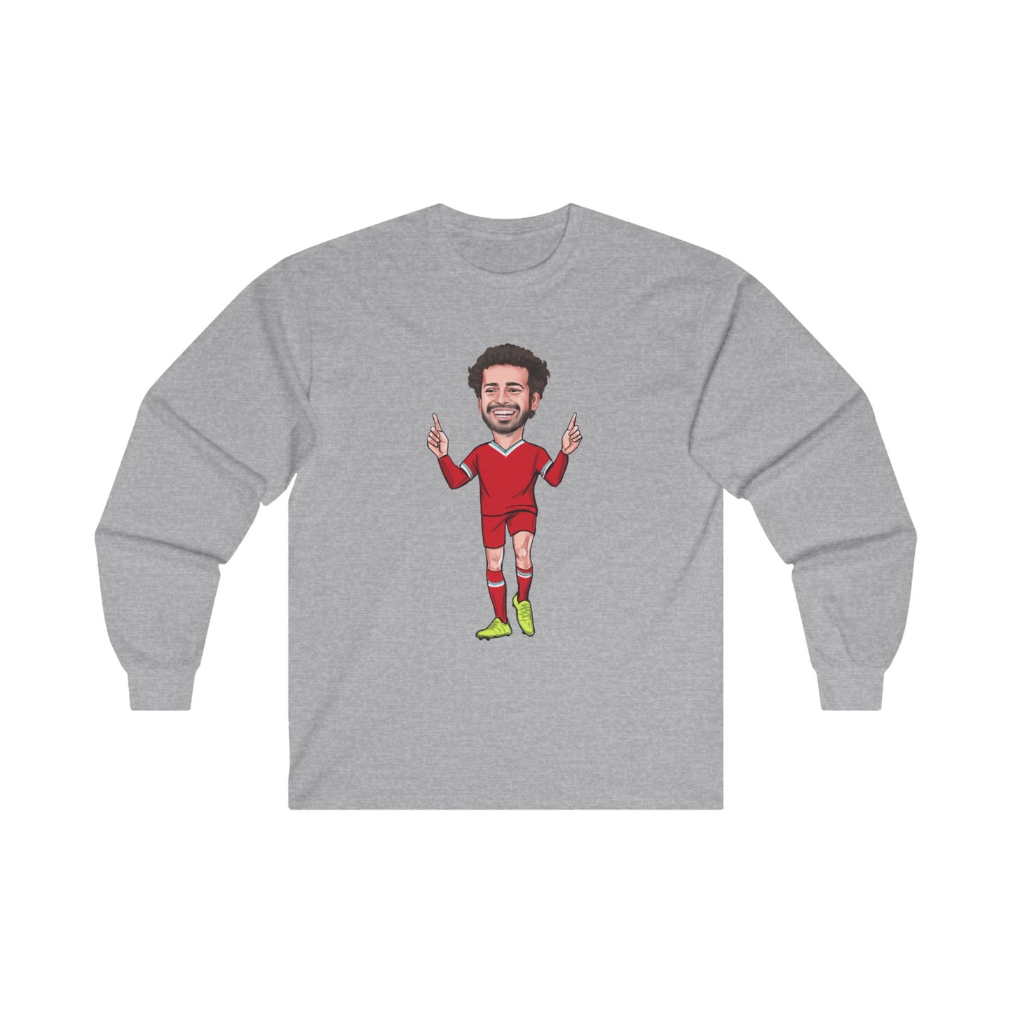 Mo Salah - Liverpool - Long Sleeve T-Shirt