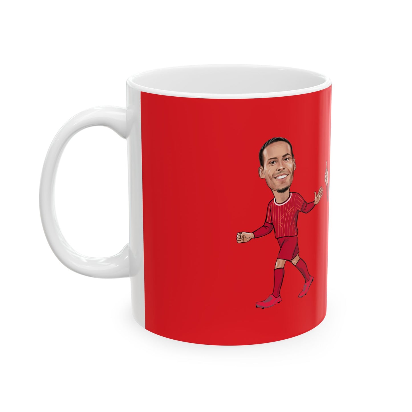 Mo Salah, Virgil Van Dijk & Trent Alexander-Arnold Mug