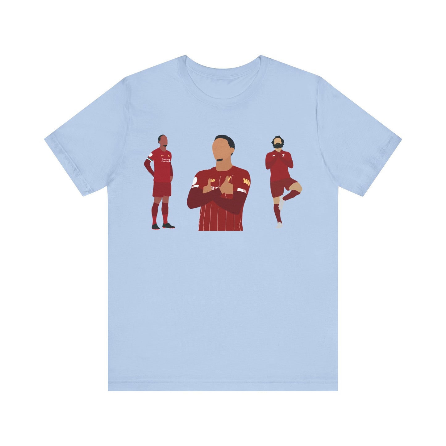 Virgil Van Dijk - Trent Alexander-Arnold - Mo Salah  - Liverpool - T-Shirt