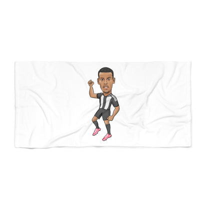 Alexander Isak - Newcastle United - Beach Towel