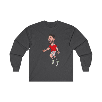 Bruno Fernandes -  Manchester United - Long Sleeve T-Shirt