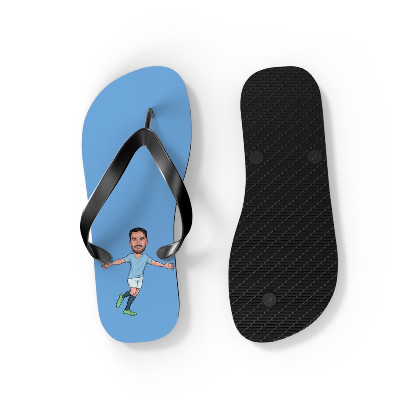 Ilkay Gundogan - Manchester City - Flip Flops