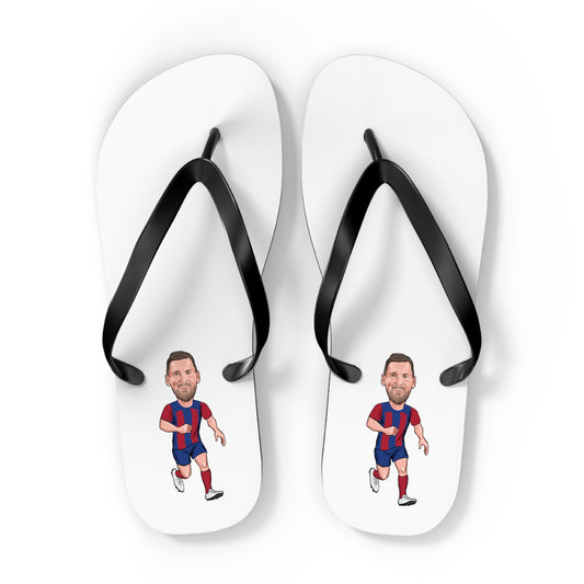 Lionel Messi - Barcelona - Flip Flops